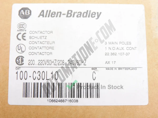 Allen Bradley 100 C30L10 3