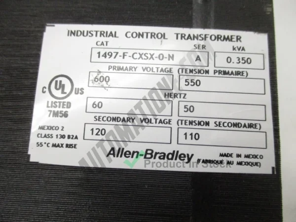 Allen Bradley 1497 F CXSX 0 N 3