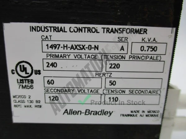 Allen Bradley 1497 H AXSX 0 N 3