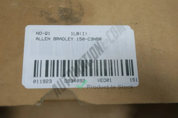 Allen Bradley 150 C3NBR 2
