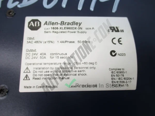 Allen Bradley 1606 XLE960DX 3N 3