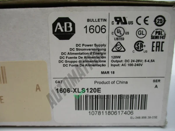 Allen Bradley 1606 XLS120E 3