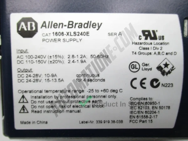 Allen Bradley 1606 XLS240E 2