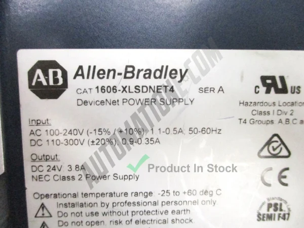 Allen Bradley 1606 XLSDNET4 3