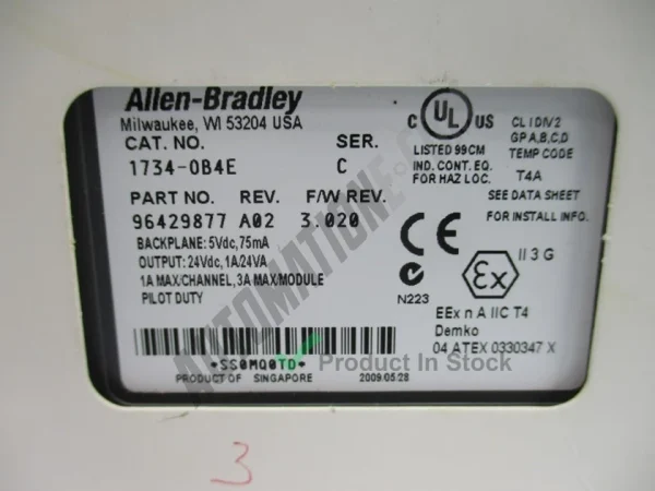 Allen Bradley 1734 OB4E 3