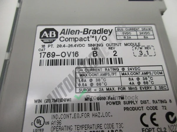 Allen Bradley 1769 OV16 5