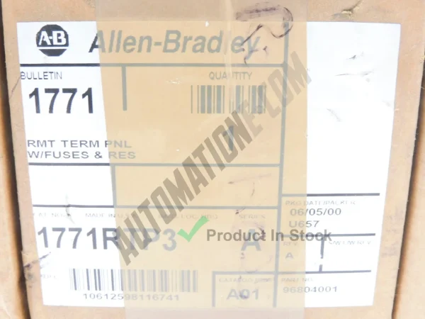 Allen Bradley 1771 RTP3 2