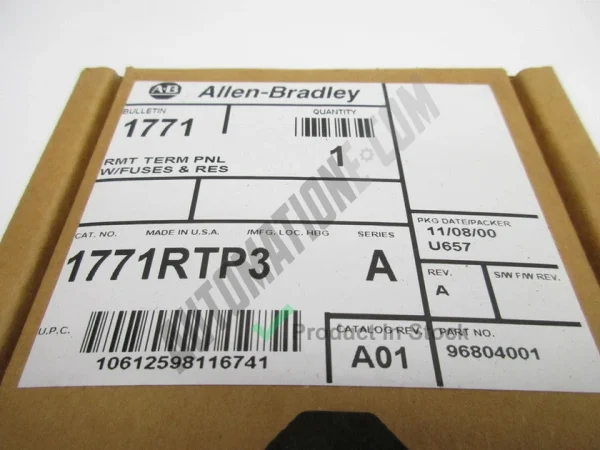Allen Bradley 1771 RTP3 3