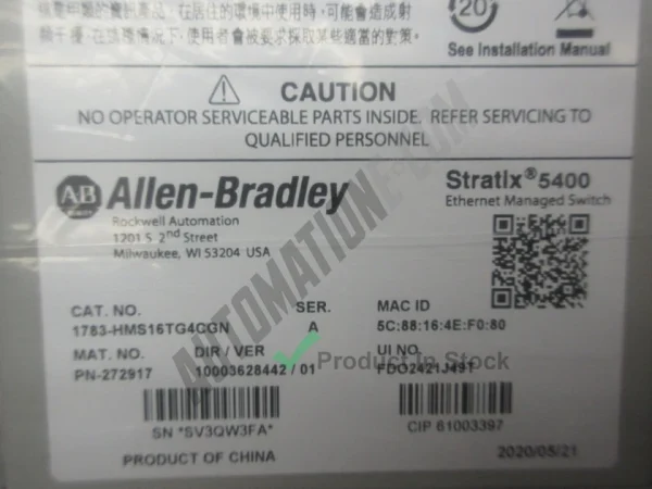 Allen Bradley 1783 HMS16TG4CGN 2