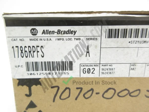 Allen Bradley 1786 RPFS 3
