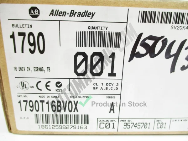Allen Bradley 1790 T16BV0X 3