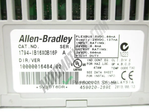 Allen Bradley 1794 IB16XOB16P 3