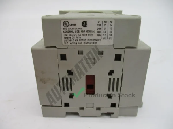 Allen Bradley 194E E40 1753 6N 1