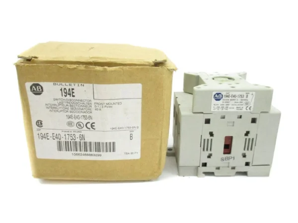 Allen Bradley 194E E40 1753 6N