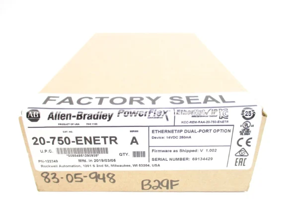 Allen Bradley 20 750 ENETR