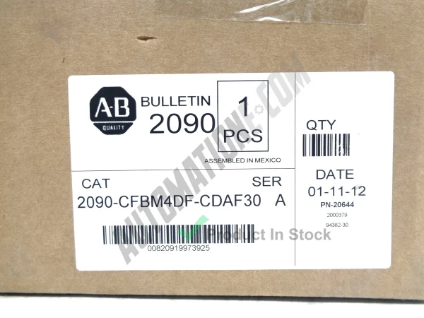 Allen Bradley 2090 CFBM4DF CDAF30 3