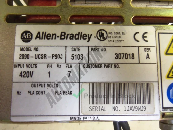 Allen Bradley 2090 UCSR P900 1