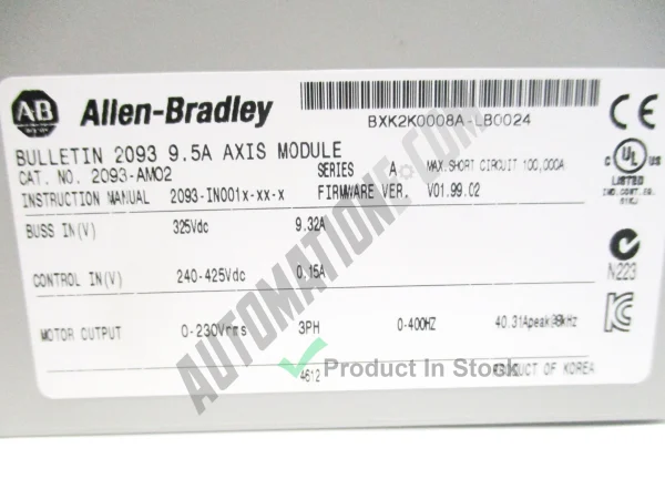 Allen Bradley 2093 AM02 2