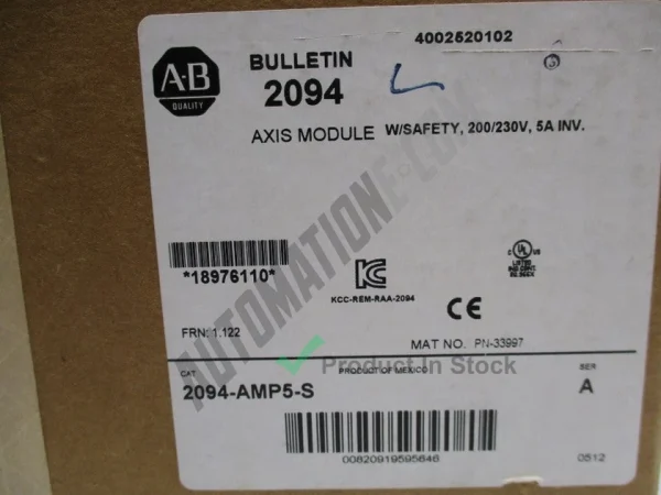 Allen Bradley 2094 AMP5 S 3