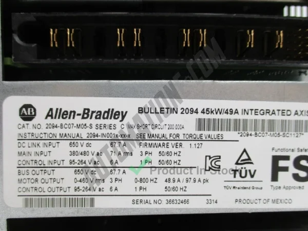 Allen Bradley 2094 BC07 M05 S 2
