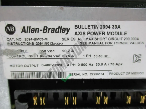 Allen Bradley 2094 BM03 M 3