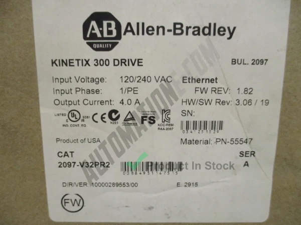 Allen Bradley 2097 V32PR2 3