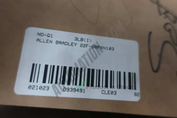 Allen Bradley 22F B8P0N103 5