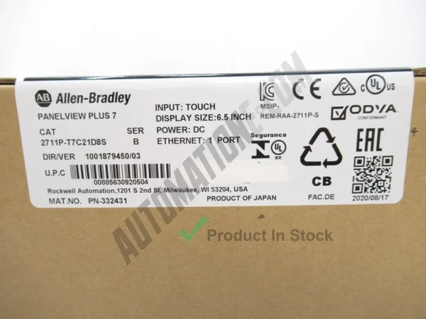 Allen Bradley 2711P T7C21D8S 5