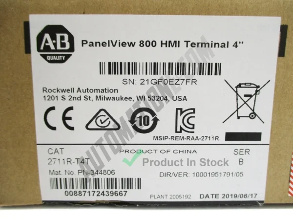 Allen Bradley 2711R T4T 3