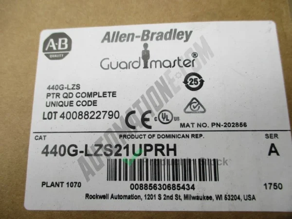 Allen Bradley 440G LZS21UPRH 3