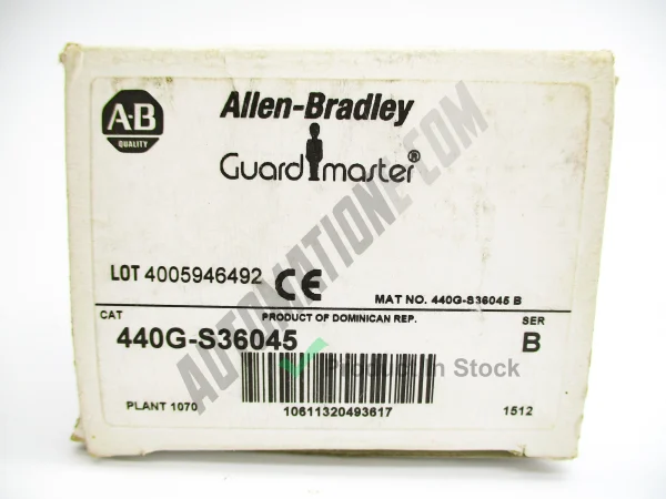 Allen Bradley 440G S36045 3