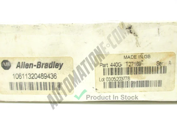 Allen Bradley 440G T27169 3