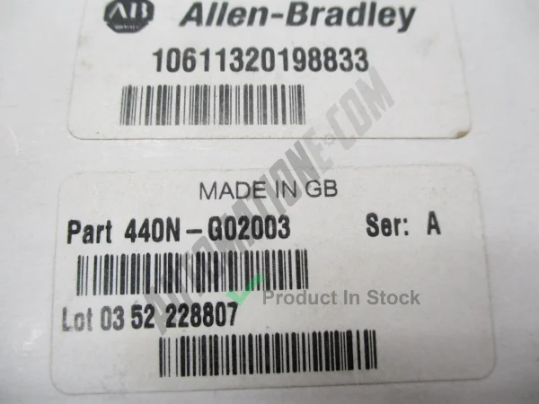 Allen Bradley 440N G02003 2