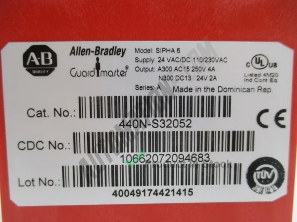 Allen Bradley 440N S32052 2