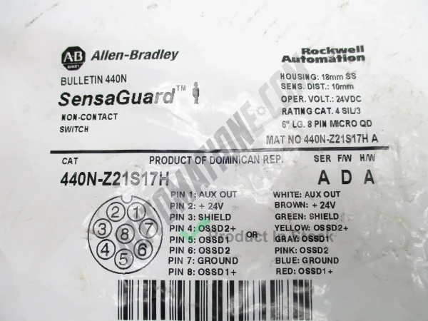 Allen Bradley 440N Z21S17H 2