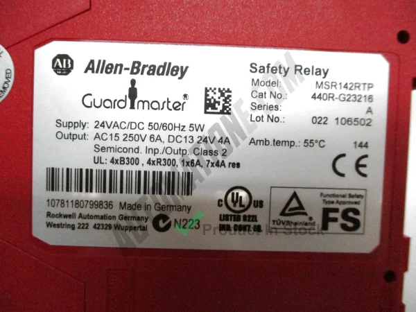 Allen Bradley 440R G23216 2