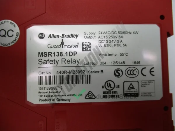 Allen Bradley 440R M23092 3