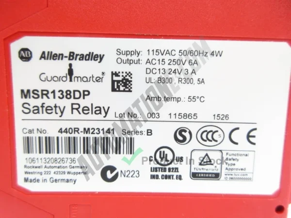 Allen Bradley 440R M23141 3