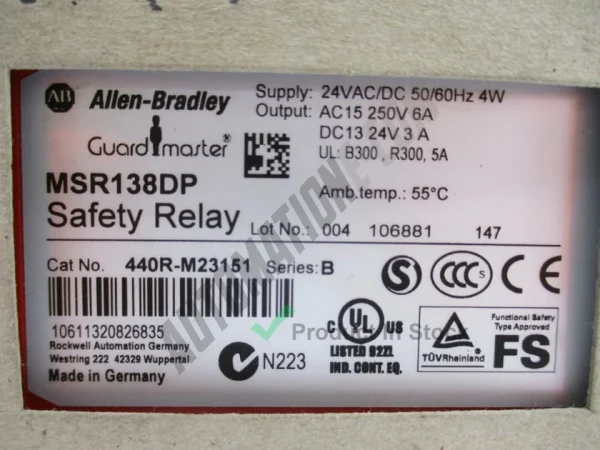 Allen Bradley 440R M23151 3