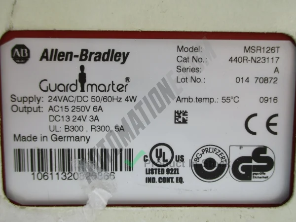 Allen Bradley 440R N23117 3