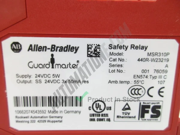 Allen Bradley 440R W23219 3