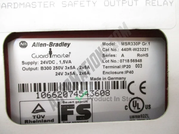 Allen Bradley 440R W23221 3