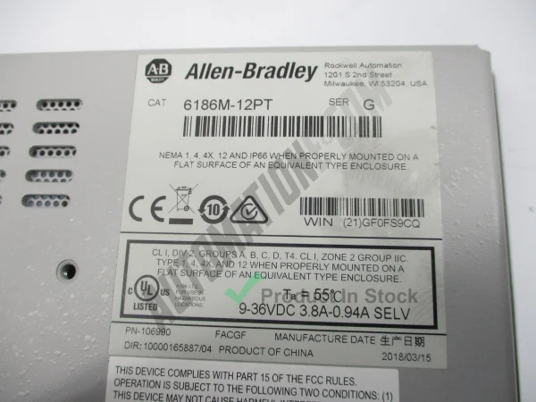 Allen Bradley 6186M 12PT 3