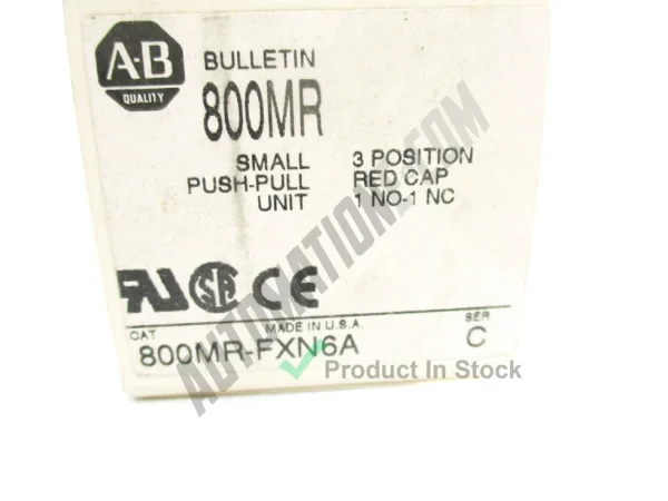 Allen Bradley 800MR FXN6A 3