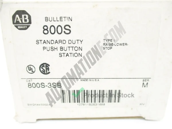 Allen Bradley 800S 3SB 3