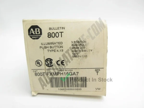 Allen Bradley 800T FXMPH16GA7 3