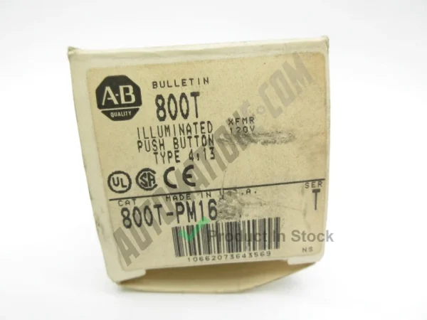 Allen Bradley 800T PM16 3