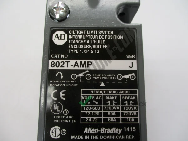 Allen Bradley 802T AMP 2
