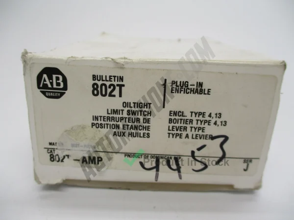 Allen Bradley 802T AMP 3