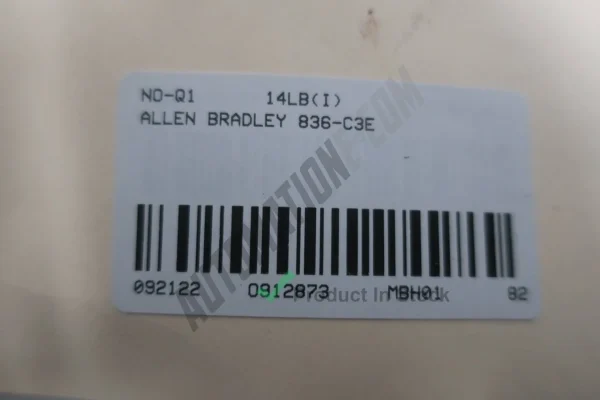 Allen Bradley 836 C3E 6